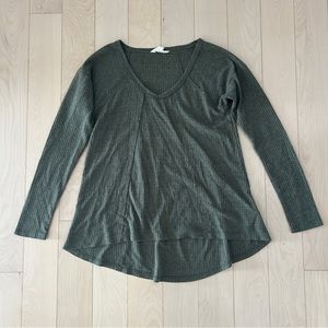 Sun & Shadow Green Knit Shirt